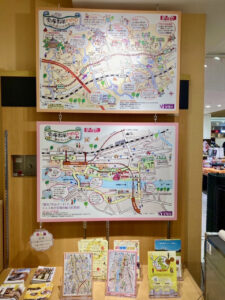 宝塚散策マップ　看板